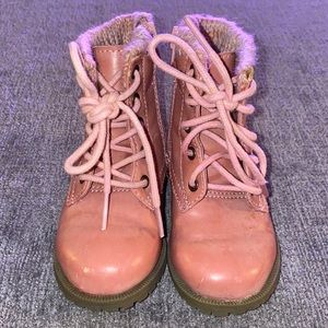 Pink boots size 6c
